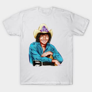 Mac Davis - An illustration by Paul Cemmick T-Shirt